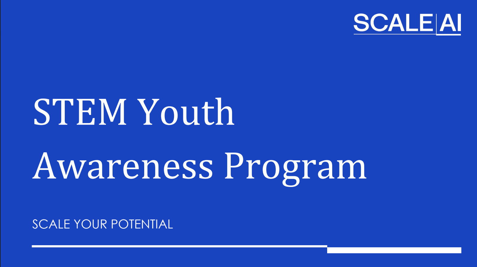 STEM Youth Awareness Program - Video